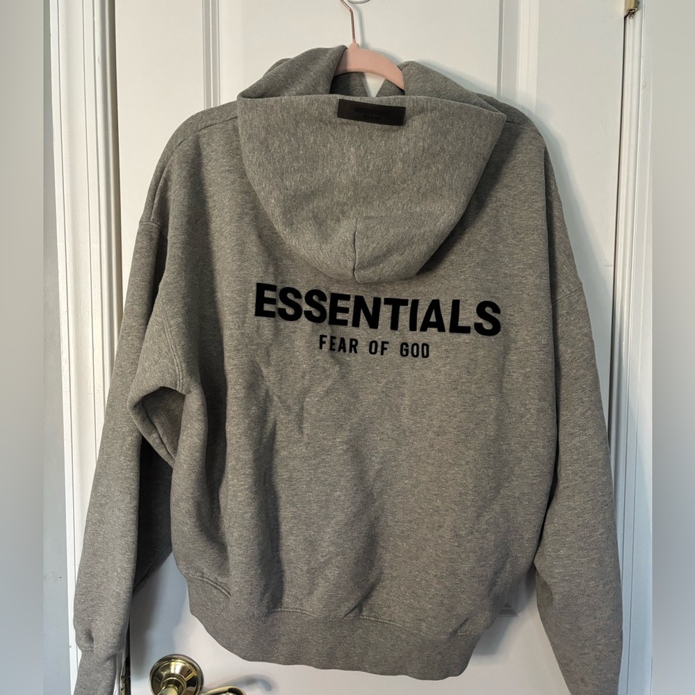 Essentials Heather Gray Pullover - image 2